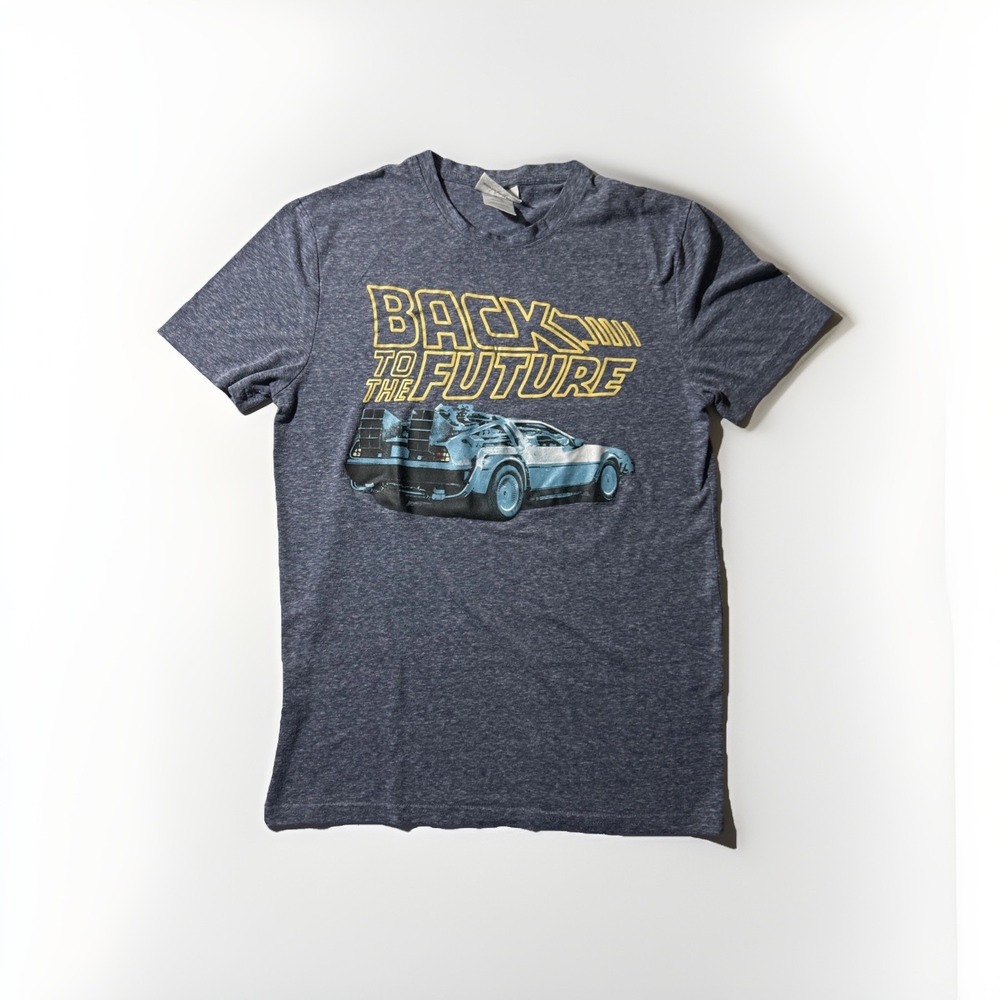 Back To The Future graphic t-shirt - Official merchandise Blue - Men's S